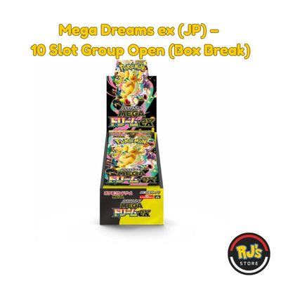 Mega Dream (JP) – 10 Slot Group Open (Box Break)